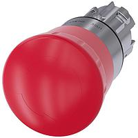 SIEMENS A6X30140766 Mushroom EM. STOP MUSHROOM PUSHBUTTON. 40MM. RED