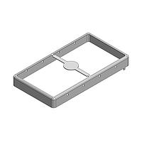 Masach Tech MS570-10F-NS EMI/RFI Shield Frame, Two-Piece 57 x 31 x 6mm Two-piece Drawn-Seamless RF Shield/EMI Shield FRAME (Nickel-Silver)