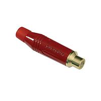 Amphenol Audio ACJR-RED Cable Mount RCA FEMALE JACK RED