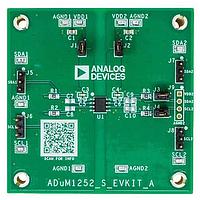 Analog Devices ADuM1252SEVKIT# Bidirectional I2C Isolator Ultra-low power two-channel bidirectional I2C isolator evkit, evaluates narrow SOIC-8 package.