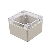 Hammond Manufacturing RZ0366C Enclosure BEIGE ABS W/CLR LID 3.23x 3.15x 2.17 IN