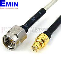 Fairview SCA78086 SMP Female to SMA Male Cable RG405 Type .086 Coax and RoHS