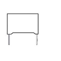 Cornell Dubilier (CDE) PPH105J102 Radial Lead Double Metallized Film Capacitor 1kVDC 1uF 5% Snubber L/S=37.5mm AEC-Q200D