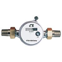OMEGA FTB-4107A-P Turbine Flow Meter For Water Totalization (3/4 in, NPT Male, 20 GPM, Reed switch)