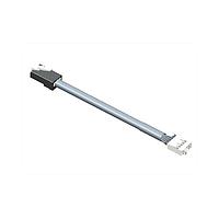 Amphenol LTW SPG06-CHOP1-BA0 Cat 5e RJ45, Accessory, 1.5A, Patch Cable, Straight, Double-ended, Length 1000mm, Jacket Color Black, Cable OD F6.5mm