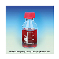Pyrex Py.1516.01RED Screwcapped Media-lab Bottle (25ml)