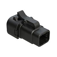 Amphenol SINE Systems ATM06-4S-SF01 Connectors A SERIES-ATM-CONNECTOR ENDCAPS