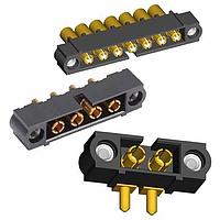 Harwin M80-5000000M1-06-335-00-000 Power to the Board 6 Pos. Male SIL 12AWG Cable Conn. Kit, Jackscrews