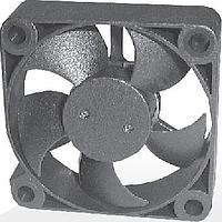 ADDA AD3512MB-G50(T) Axial Axial Fan, 35x35x10mm, 12VDC, 6CFM, 1.08W, 30dBA, 0.138"H2O, Ball, Lead Wire