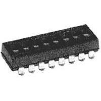 P&B ADF0604 DIP Switches SPST 6P FLUSH SLIDE T/H DIP SWITCH