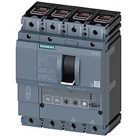 SIEMENS 3VA21106HM460AA0 Line Protection BRKR 3VA21 4P 100A 85KA ETU3-LIG BOX
