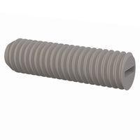Essentra Components 50M060100R022 Set Screw Slotted Set Screw, Slotted Head, M6 X 1 Thread, 22mm Lg