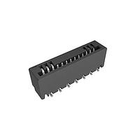 Amphenol FCI HFW13S-2STAE1HLF FFC & FPC Connectors 1.00mm Flex Connector, HFW Straight series, 13 Position, Top Entry Surface Mount, Gold Plate, Non-ZIF, Halogen-free.