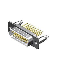 Molex / FCT 173109-1411 Standard Density FCT DSUB STR PC PLG 25 PN W/SNAPIN