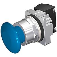 SIEMENS 52PM9W5E Pushbutton PUSHBUTTON,MOM,BLU,1 3/4" PLST,2POS,1BAE