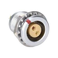 Amphenol LTW FLBC-08EGFS-GCP-001 Connectors FLOS, B Series C Size, Metal, 5A, 08 pins, Female Connector, Female Contact, Circular, Push Pull, Solder, Receptacle, Rear Fastened, Panel Thickness 7, IP50