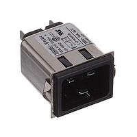 AMP Connectors - TE Connectivity 20SRBS1-W AC Power Entry Modules 20A, Snap-In Spade TML, Y