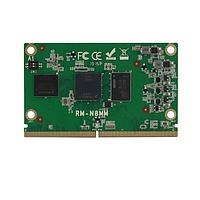 iBASE Technology RM-N8MMI-Q208I Computer-On-Modules - COM NXP Cortex -A53 i.MX 8M Mini Quad Industrial grade 1.6GHz, 2GB LPDDR4, 8GB MLC eMMC onboard Support: 1x MIPI-DSI 4-lane, 1x MIPI-CSI2 4-lane, 2x MMC/SDIO interface, 2x SPI/eSPI, 2x I2S, 4x I2C, 4x UART, 2x USB2, 1x PCIe(x1) Gen1, 1x GbE, GPIOs