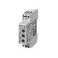 Carlo Gavazzi DMB51CW24 Timing Relays Multifunctions Timer, DIN rail mount, 17,5x81x67,2mm housing, knob selectable function, selectable time ranges 0,1s - 100h, Supply voltage 12-240Vac/Vdc, Screw terminals connection, 5A SPDT relay output