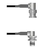 Amphenol Custom Cable Q-0D0480003084i RF Cable Assemblies BNC-RP/TNC-RJB G174 84I