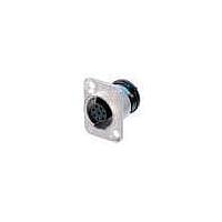 NEUTRIK ORP8F-NI Connectors RECEPT SET NICKEL W BS1 CONTACTS