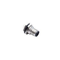 Amphenol LTW M12A-06PMMP-SF8001 Circular Metric Connectors M12 Circular Metric Connector, A Code, Metal, 2A, 06 pins, Male Connector, Male Contact, Hexagonal, PG9, Screw Thread, PCB 180 , Receptacle, Front Fastened, Panel Thickness 4.5, IP68 / IP69K