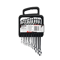 Yato YT-16737 Combination ratchet wrench set 12pcs 8-19mm