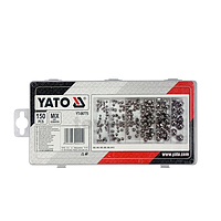 Yato YT-06775 150pcs Stainless steel cap nuts