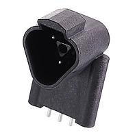 Amphenol SINE Systems ATF13-3P-BM33J1939 Headers 3 Pin 3X Screw Boss Ext Height Tin J1939