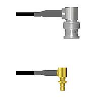 Amphenol Custom Cable Q-0D03H0003072i RF Cable Assemblies BNC-RP/SMB-RJB G174 72I