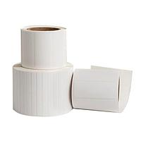 HellermannTyton TAG15T3-DTH Thermal Transfer Label Thermal Transfer Labels, 1.0" x .50", 3 Across, PET, White, 10,000/roll