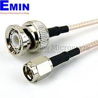 Fairview FMC0208315 SMA Male to BNC Male Cable RG-316 Coax