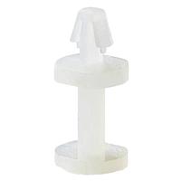 Essentra Components PSD-8M-01 Push Spacer CB Spt,Rest Mnt,Natural,8MM Spc