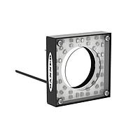 Banner Engineering LEDWR62X62W LED Lighting Fixtures PresencePLUS 62 x 62 mm Ring Light; Visible White LED 24 V dc; 2 m (6.5 ft) Cable with flying leads