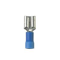 Panduit EDV14-188B-L Tab Insulated Vinyl Female - 187 Series Disc