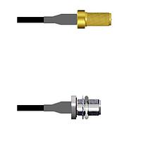 Amphenol Custom Cable Q-7101T0003072i RF Cable Assemblies SMA-SJ/N-SJB G174 72I