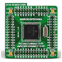 Mikroe MIKROE-795 Cards MCU CARD LV24-33 V6 100P PIC24FJ128GA010