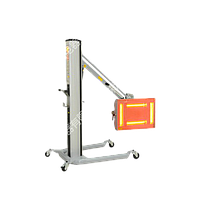 KOCU FY-4WM 4 Bulb Shortwave Infrared Curing Lamp 