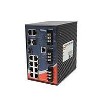 ORing IES-P3073GC-LV Managed Ethernet Switches 10-port managed switch; 7FE + 3G Combo, IEC 61850-3, low-voltage power