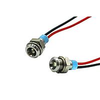 Dialight 606-3415-150F Indicators 6 MM BLUE LED PMI HT 28V