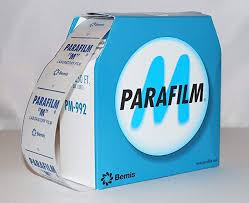 Parafilm used for sealing laboratory containers and vessels