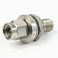 Fairview Microwave SM3322 3.5mm Male to 3.5mm Female Bulkhead Adapter (34 Ghz)