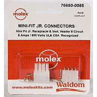 Molex 76650-0085 Connector Kits MiniFit Jr Conn Kit V Hdr Recept 8Ckt