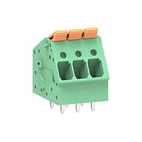 Molex 224929-0003 Fixed Terminal Blocks 5.00mm Pitch Lever Activated Fixed Mount PCB Term Block 35 Entry 3 Ckt