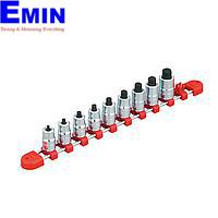 KTC TBT3SS09H sq. Short Stubby Hex. Bit Socket Set (3/8",9 pcs)