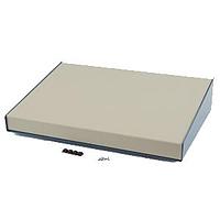 Hammond Manufacturing 1456RL1WHBU Sloped 10 Degree Slope Alum 11.3x17" Beige/Blue