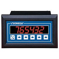 OMEGA DPF65 Analog Input Ratemeter/Totalizer, 6 Digits Display, NEMA 4X (Batch, On-off control)