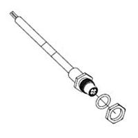 Molex 1200990008 Sensor Cables / Actuator Cables PROFIBUS-5P-FE-REC-M16-3M-PUR