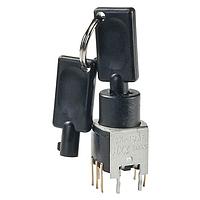 NKK Switches SK13AEG13 Keylock Switches SP3T PCB ANTISTATIC