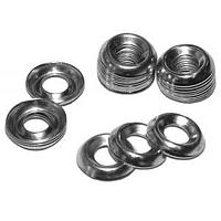 Hammond Manufacturing 1421E25W Cup Washer .60" Diameter Metal Cup Washers Pack 25